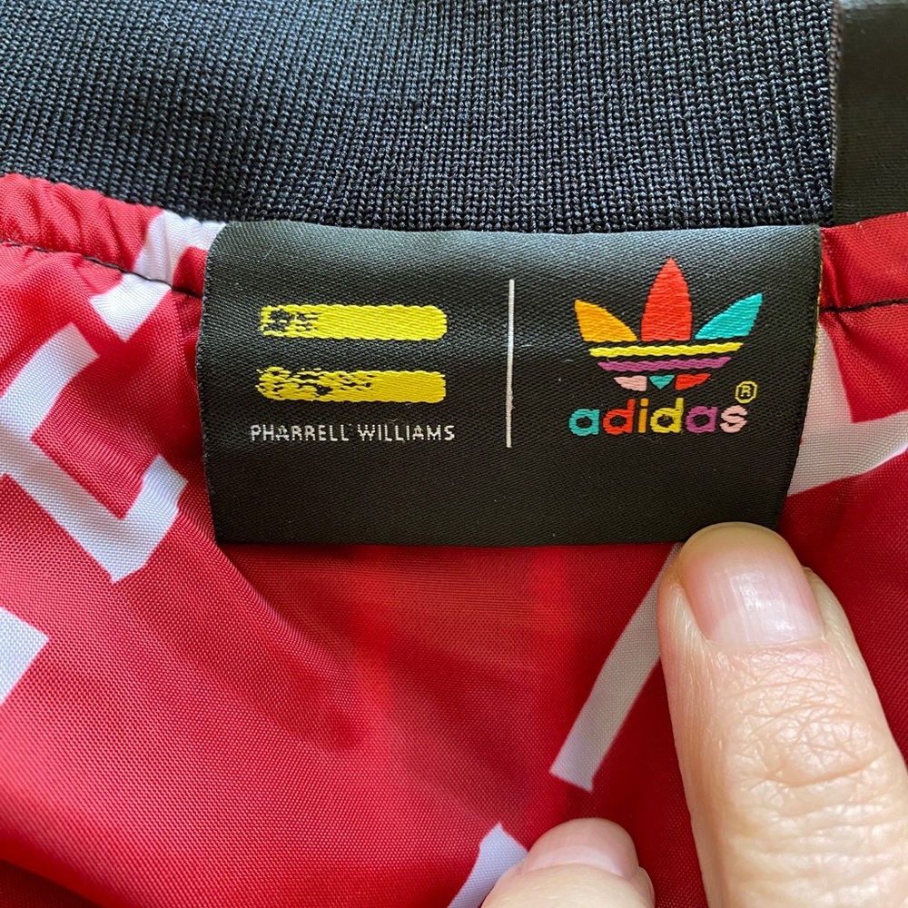 Exclusive Adidas Pharrell Williams velvet bomber jacket - Picture 9 of 9
